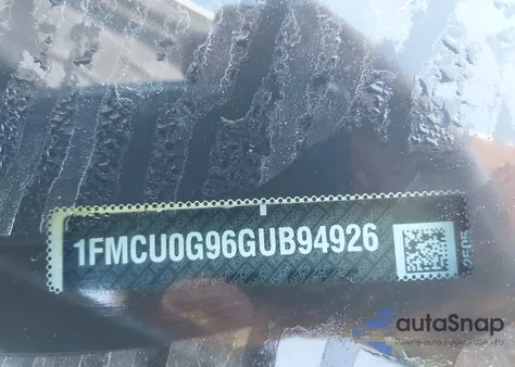 2016 Ford Escape Se z USA, uszkodzony, nr VIN 1FMCU0G96GUB94926